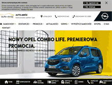 Tablet Screenshot of opelauto-mroz.pl